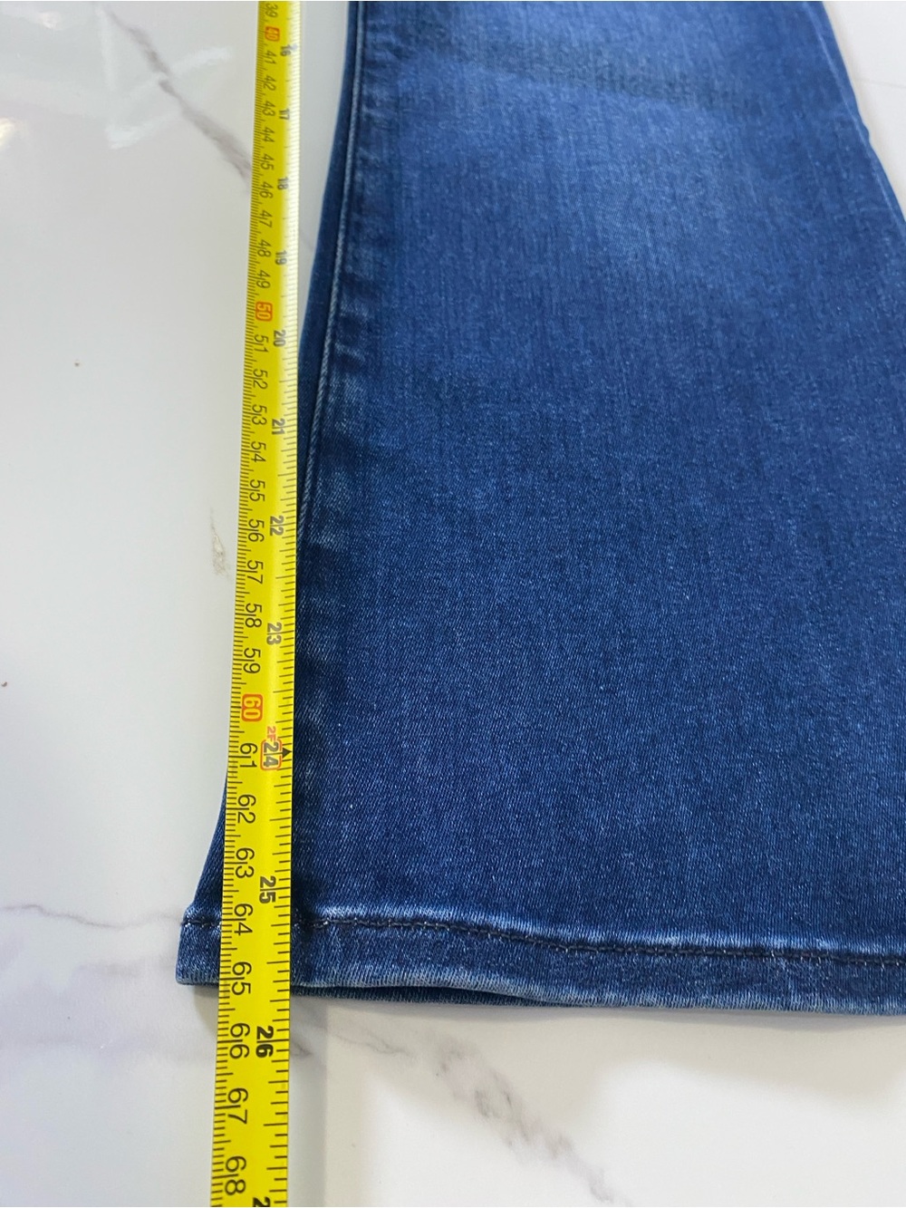 FRAME Le Crop Mini Bootcut Jean in Bornstein 28   Cotton Stretch Casual - Picture 10 of 11